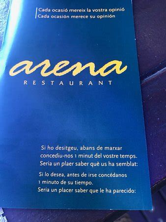 ARENA RESTAURANT, Salou